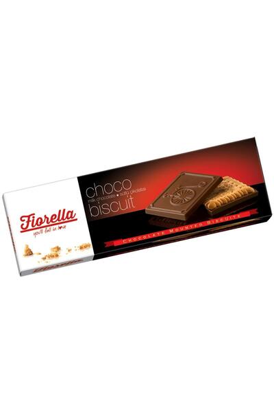 Şölen Fiorella Choco Biscuit - Sütlü Çikolata Kaplı Premium Bisküvi (102g)