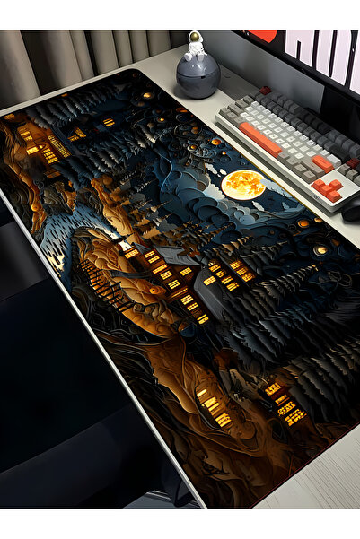 Charmbi River Town 40X90 Procontrol Mouse Pad Gaming Mousepad Non-Slip Sole G...