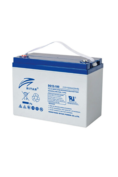 Ritar Jel Akü Dg12-100 (12V100Ah)