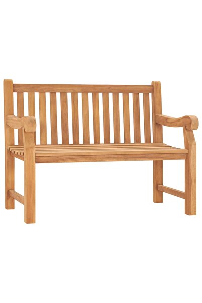 Concept Παγκάκι κήπου, 114 cm, μασίφ ξύλο τικ