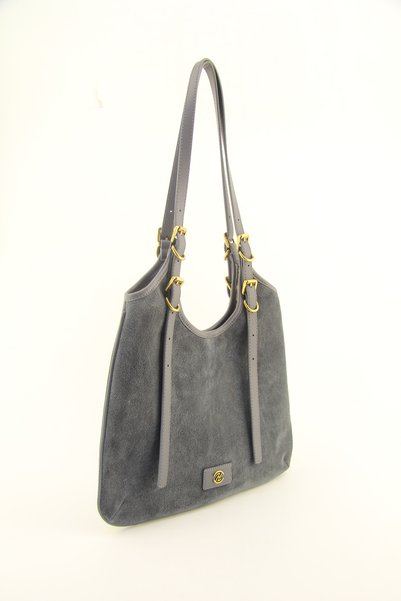 QUB CLUB Women's Adjustable Strap Pack Genuine Suede Leather Shoulder Bag