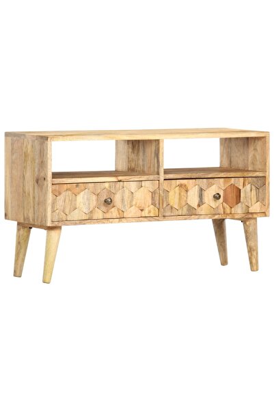Concept Comodă TV, 90 x 30 x 50 cm, lemn masiv de mango