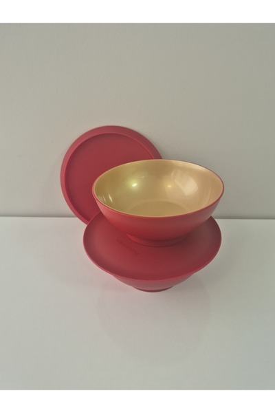 Tupperware Berrak 275 ml Bowl Gold-Red 2-Pack