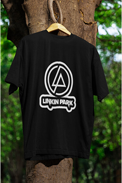 MG Linkin Park Printed Crewneck Pa Cotton Ov Oversized Alip Short Unisex Tshirt