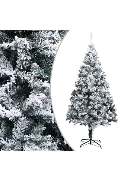 Concept Pom de Crăciun artificial cu zăpadă, verde, 240 cm, PVC