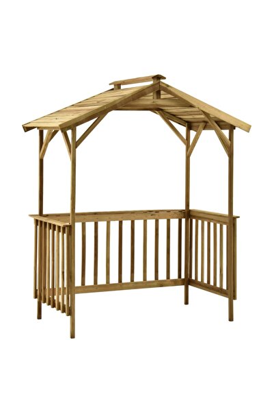 Concept Υπόστεγο μπάρμπεκιου, 163,5x93x210 εκ., επεξεργασμένο ξύλο πεύκου