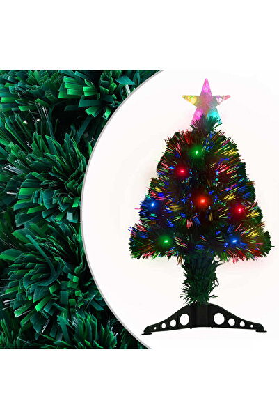 Concept Brad de Crăciun artificial cu suport/LED, 64 cm, fibră optică