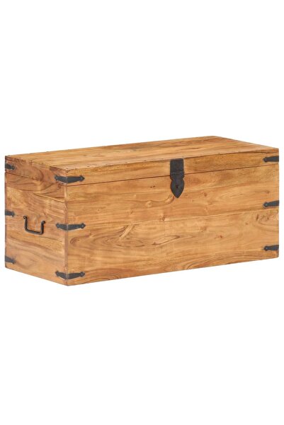 Concept Cufăr, 90 x 40 x 40 cm, lemn masiv de acacia