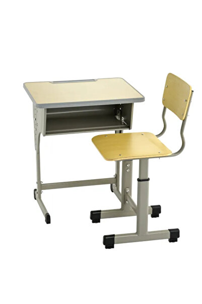 OEM Adjustable Individual Desk Set with Adjustable Chair for Students