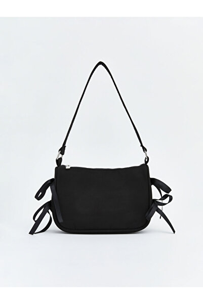 LC Waikiki Bow Detail Zipper Closure Girls' Shoulder Bag