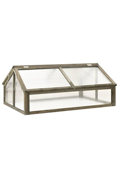 Concept Seră, gri, 114x80x50 cm, lemn de brad