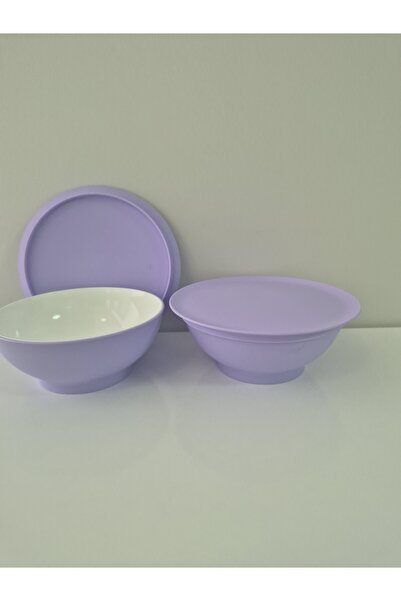 Tupperware Berrak allegra 275 ml lilac-white dessert bowl set of 2