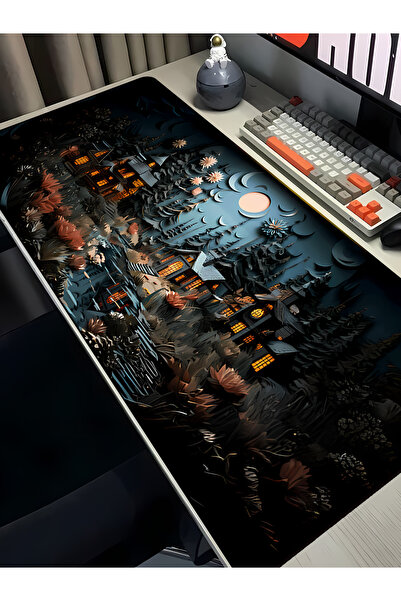 Charmbi Esrarengiz Kasaba 40X90 Procontrol Mouse Pad Gaming Mousepad Non-Slip...