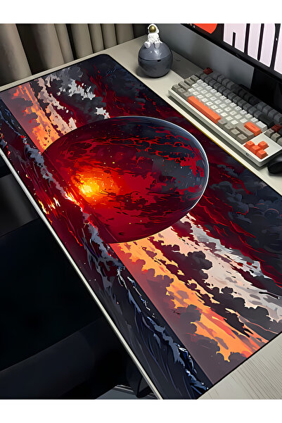 Charmbi Kızıl Nova 40X90 Procontrol Mouse Pad Gaming Mousepad Non-Slip Sole B...