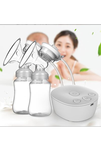 Nomad Pompa San Electrica Dubla USB, 9 Niveluri, BPA Free, 2 Biberoane 150 ml...