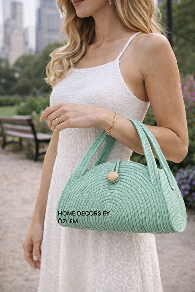 home decors by özlem Midi Length Clutch Bag Kol Bag Si Shoulder Bag Daily Bag...