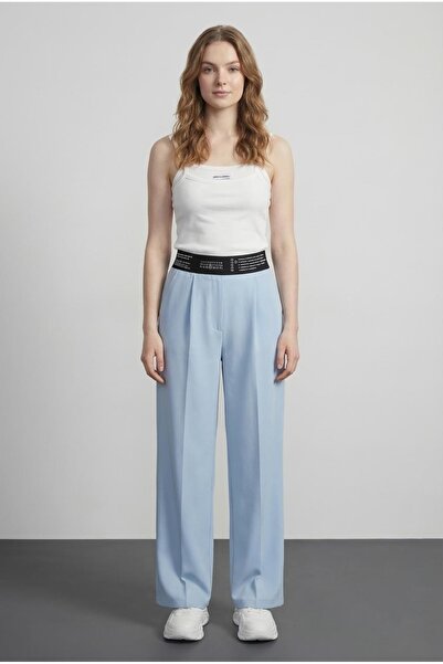 Quzu Дамски панталони от канвас 71153, сини