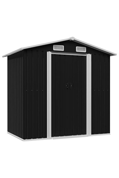 Concept Magazie depozitare grădină antracit 204x132x186 cm oțel