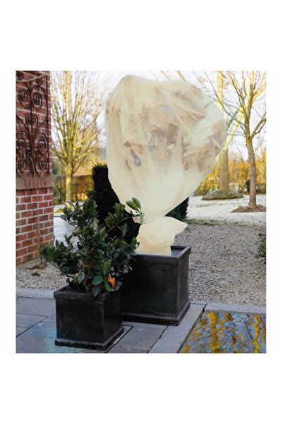 Nature Αντιψυκτικό κάλυμμα από Φλις , μπεζ, 2 x 5 m, 60 g/m²