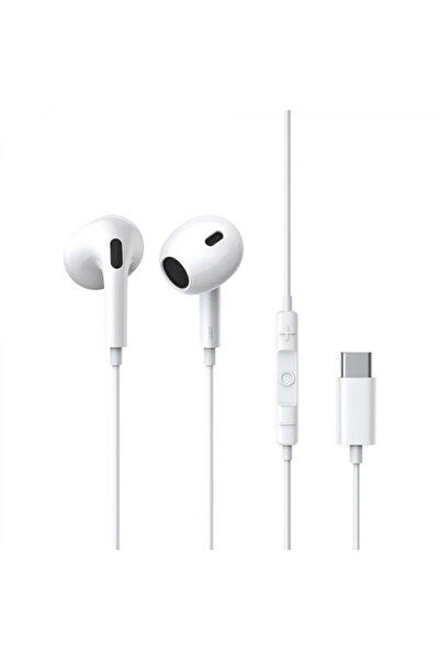 Baseus Encok CZ17 Headphones with Microphone, USB-C, Moon White