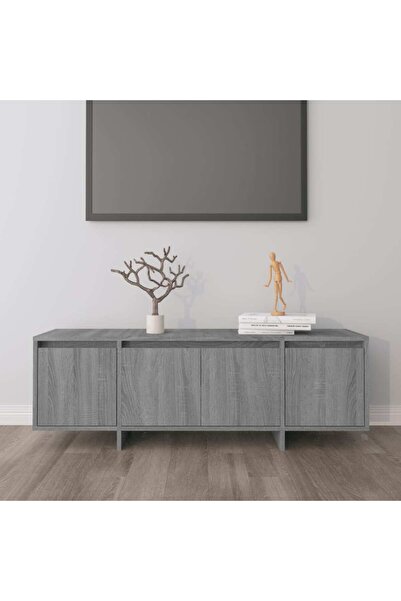 Concept Comodă TV, stejar sonoma gri, 120x30x40,5 cm, PAL