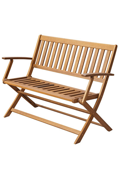 Concept Παγκάκι κήπου, 120 cm, μασίφ ξύλο ακακίας