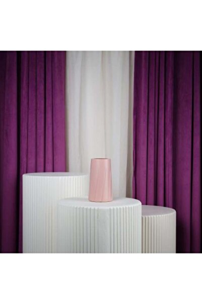 Yarn World Pink Plastic Flower Vase