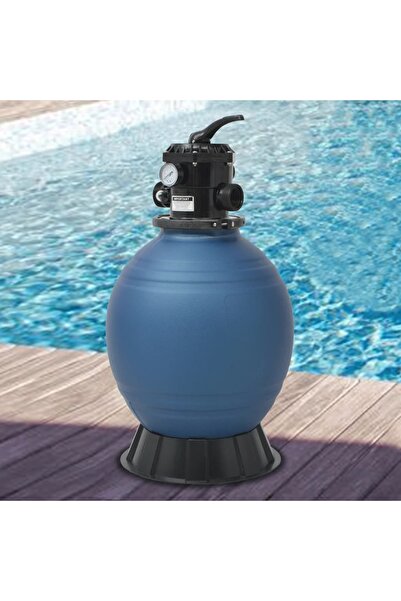 Concept Filtru cu nisip pentru piscină supapă 6 poziții albastru 460 mm