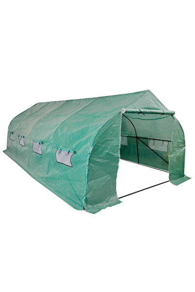 Concept Φορητό θερμοκήπιο σήραγγας, ατσάλινο πλαίσιο, πολυαιθυλένιο, 18 τ.μ.