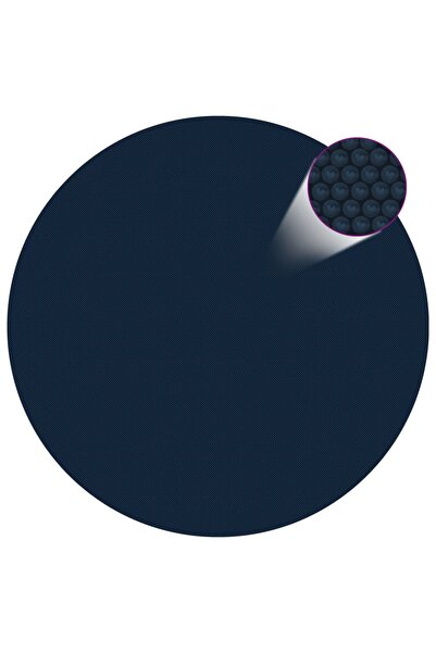 Concept Πλωτό ηλιακό κάλυμμα πισίνας, 300 cm, PE, μαύρο/μπλε