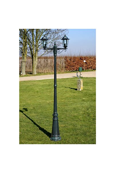 Concept Φανάρι κήπου Brighton με 2 μπράτσα 215 εκ. Πράσινο