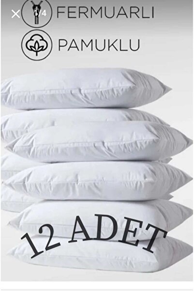 AYHOME İç Yastık Kılıfı Fermuarlı 12 Adet Astar 50 X 70 CM
