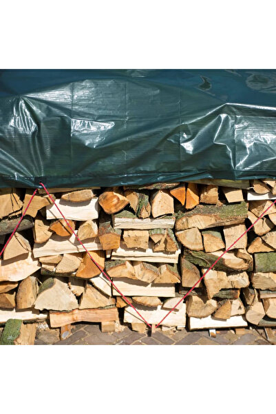 Nature Prelată pentru lemne, verde, 3x4 m, PE