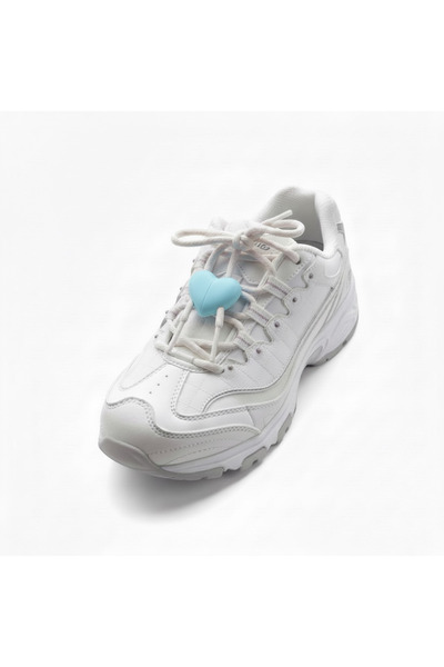 1PARÇAMAVİ Підвіска для взуття у формі серця – аксесуар для кросівок, надруко...