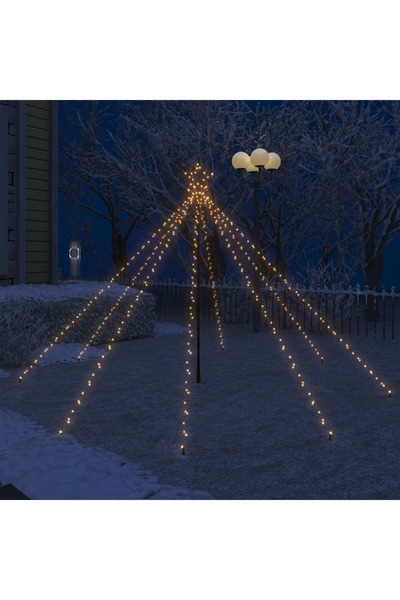 Concept Cascadă lumini pom Crăciun 2,5 m interior/exterior 400 leduri