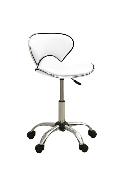 Concept Καρέκλα γραφείου, λευκή, Τεχνητό δέρμα