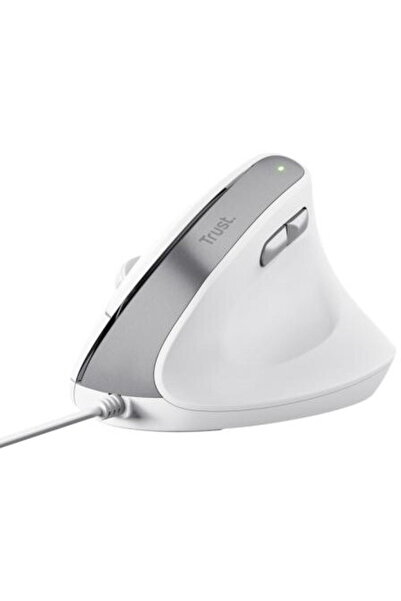 Trust Mouse BAYO II, Ergonomic, cu fir, 2400 dpi, 6-1 butoane-scroll, Alb, "2...