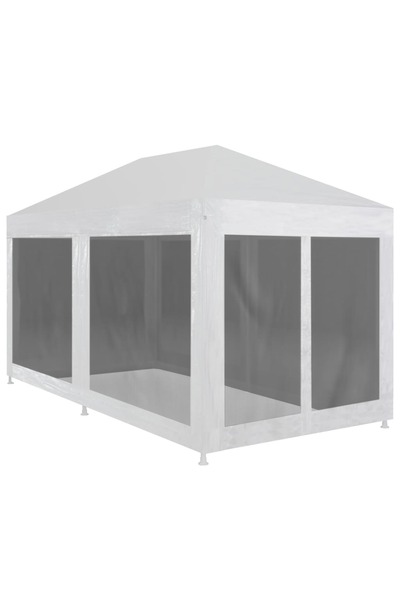 Concept Cort de petrecere cu 6 pereți din plasă, 6 x 3 m