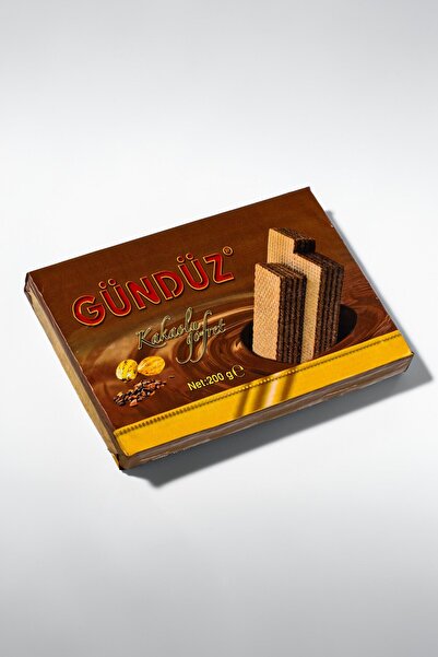 GÜNDÜZ GOFRET Kakaolu Atıştırmalık İkramlık Gofret 200g