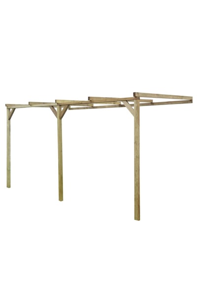 Concept Πέργκολα τοίχου, 2 x 4 x 2,2 μ., ξύλινη