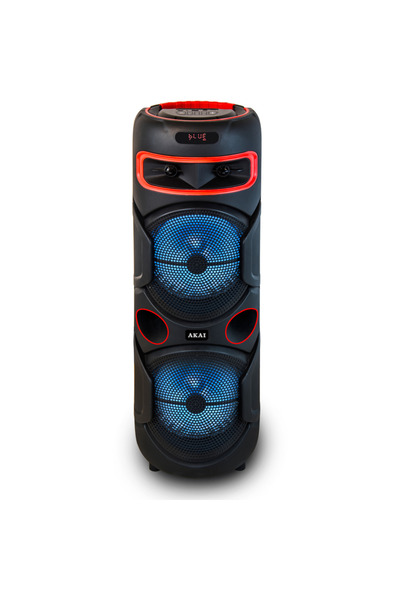 AKAI Portable Speaker Party Speaker 300, 50W, Radio, USB, micro-SD, Black