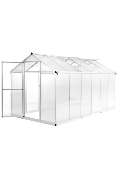 Concept Θερμοκήπιο, 362 x 190 x 195 cm, αλουμίνιο, 13,41 m³
