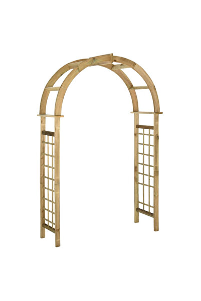 Concept Pergolă arcuită, lemn de pin verde tratat