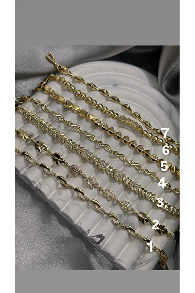 Bade Jewelry Vip Gold Çeşitli Model Kararmaz Bileklik Modelleri