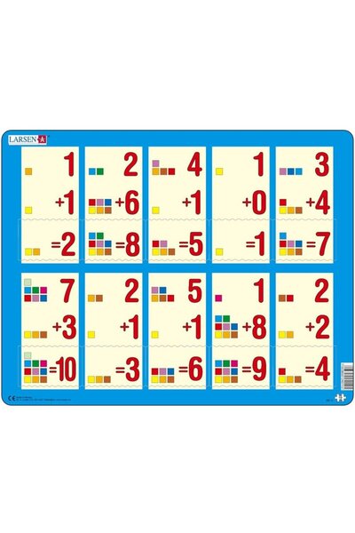 Larsen Puzzle Assembly 1 - 10A, 10 Pieces LRAR11