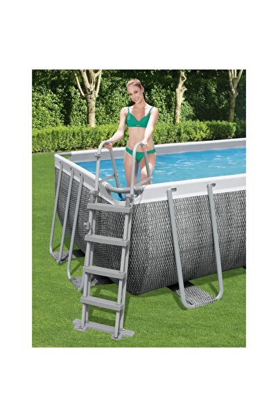 BESTWAY Scară de siguranță piscină cu 4 trepte Flowclear, 122 cm