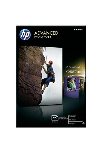 HP Hartie Advanced Glossy Photo 10x15 cm (4x6 inch) 25 coli Q8691A