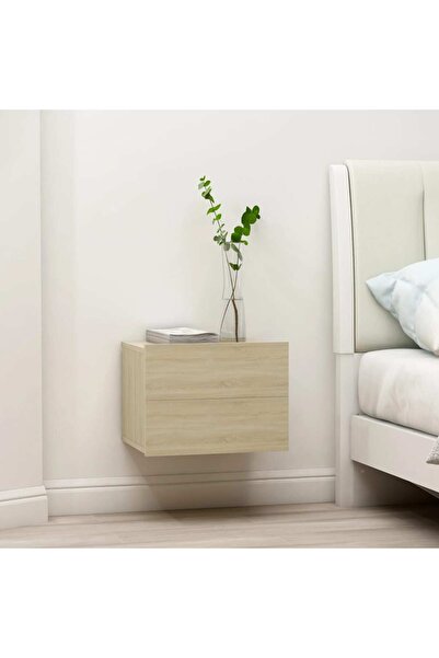 Concept Noptiere, 2 buc., stejar Sonoma, 40 x 30 x 30 cm, PAL