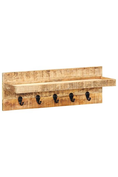 Concept Cuier de haine de perete, 60 x 15 x 20 cm, lemn masiv de mango