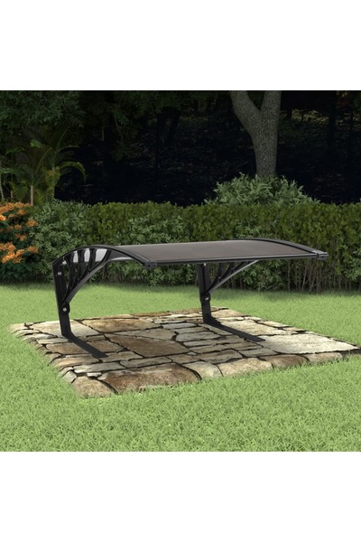 Concept Copertină pentru robot de tuns iarba, negru, 77 x 103 x 46 cm